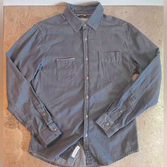 ESPRIT Selvedge Button Up Shirt - Picture 1 of 5
